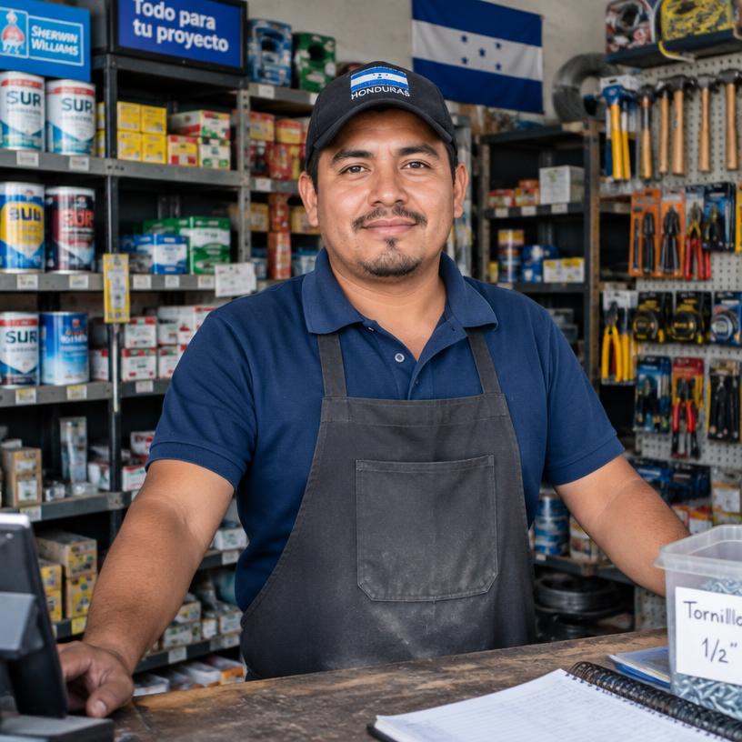 Hombre emprendedor en su negocio